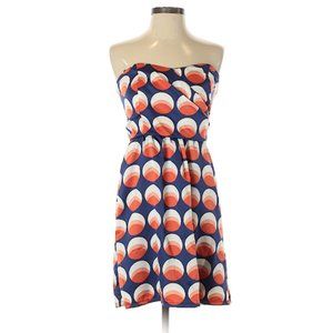 CLEARANCE Judith March Retro Mod Printed Strapless Dress